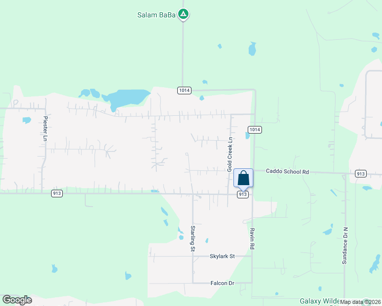 map of restaurants, bars, coffee shops, grocery stores, and more near 3828 Ragged Rock Court in Joshua