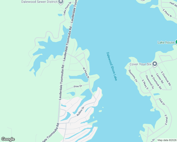 map of restaurants, bars, coffee shops, grocery stores, and more near 8801-8829 W Pkwy North in Lauderdale