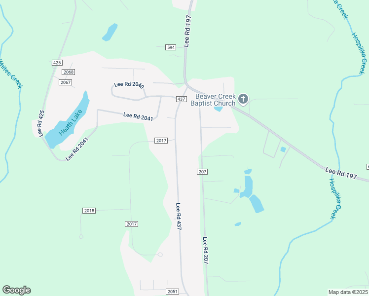 map of restaurants, bars, coffee shops, grocery stores, and more near Lee Road 437 in Phenix City
