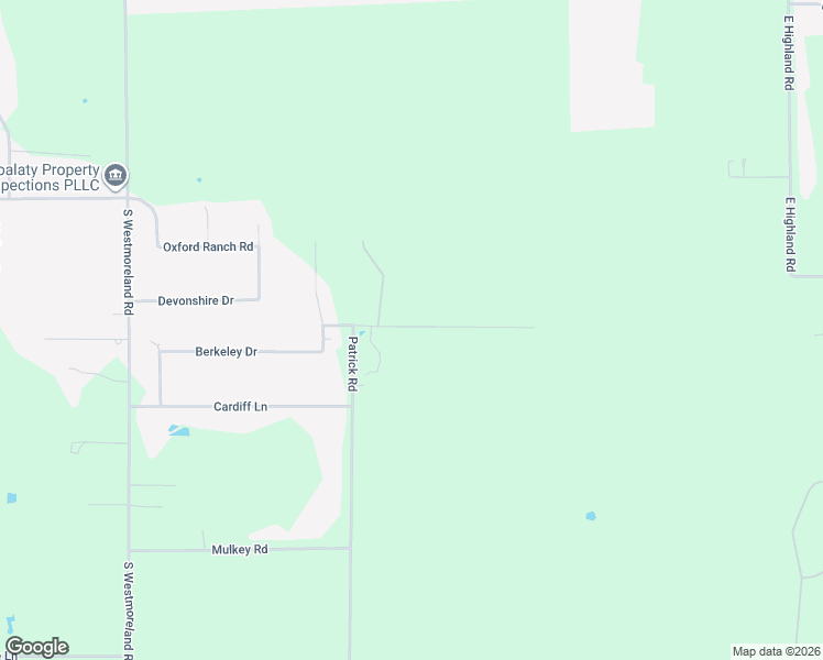 map of restaurants, bars, coffee shops, grocery stores, and more near 2782 Patrick Road in Waxahachie