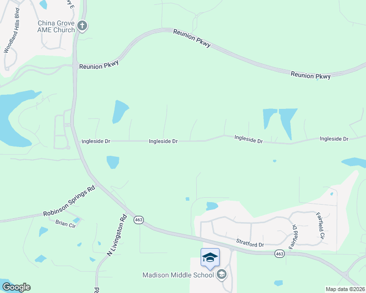 map of restaurants, bars, coffee shops, grocery stores, and more near 327 Ingleside Drive in Madison