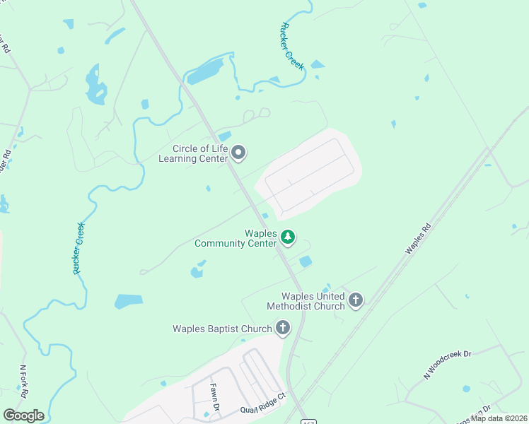 map of restaurants, bars, coffee shops, grocery stores, and more near 3801 Country Meadows Road in Granbury