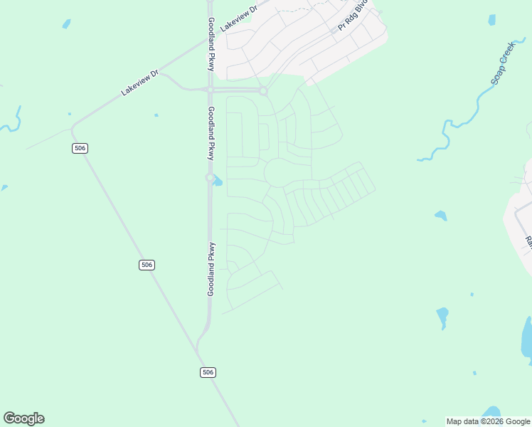 map of restaurants, bars, coffee shops, grocery stores, and more near County Road 506 in Venus