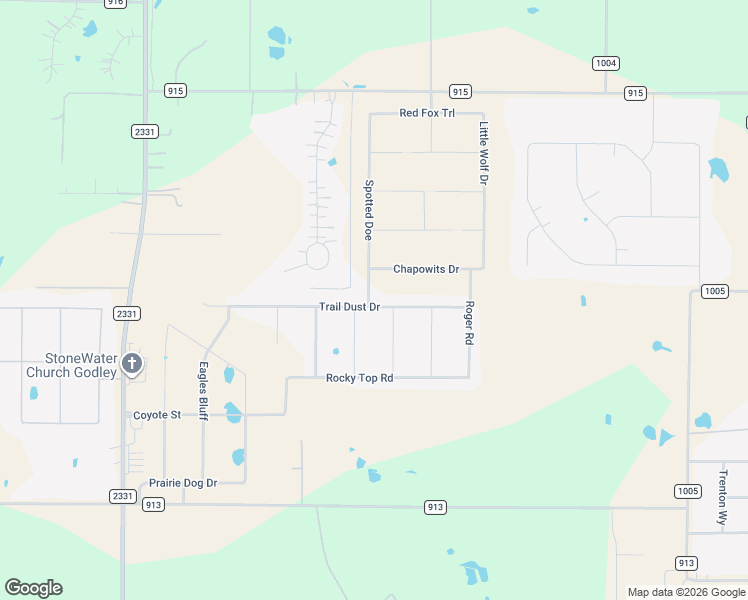 map of restaurants, bars, coffee shops, grocery stores, and more near 148 Trail Dust Drive in Godley