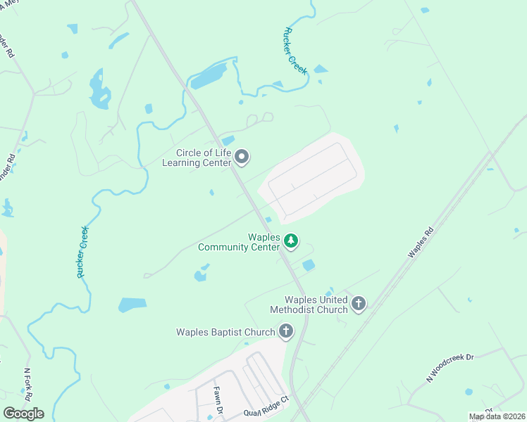 map of restaurants, bars, coffee shops, grocery stores, and more near 3801 Country Meadows Road in Granbury