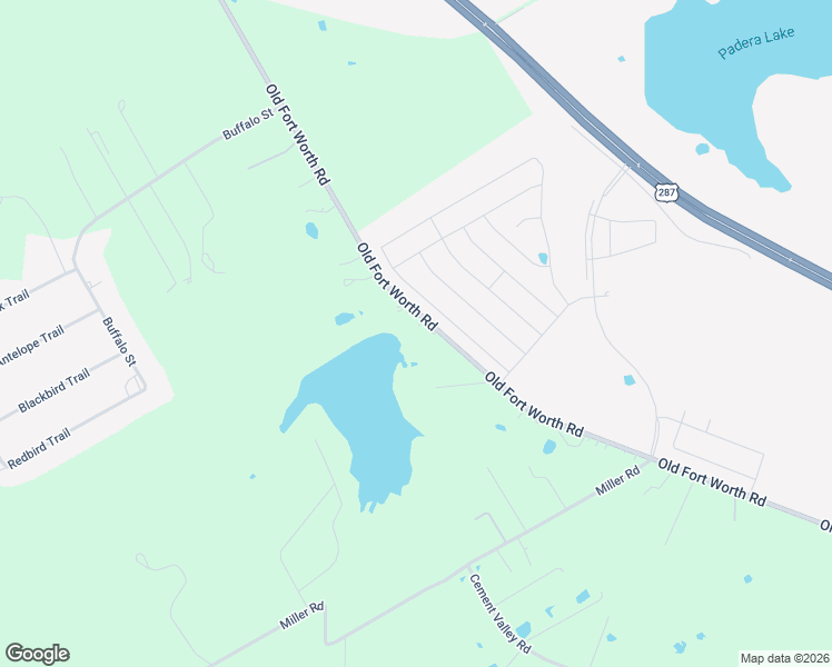 map of restaurants, bars, coffee shops, grocery stores, and more near 4370 Old Fort Worth Road in Midlothian