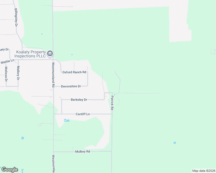 map of restaurants, bars, coffee shops, grocery stores, and more near 2686 Patrick Road in Waxahachie