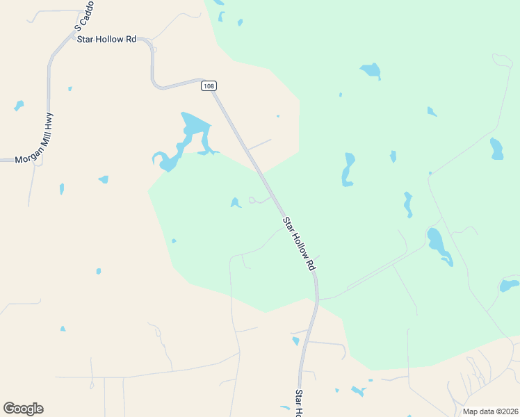 map of restaurants, bars, coffee shops, grocery stores, and more near 8110 Star Hollow Road in Lipan