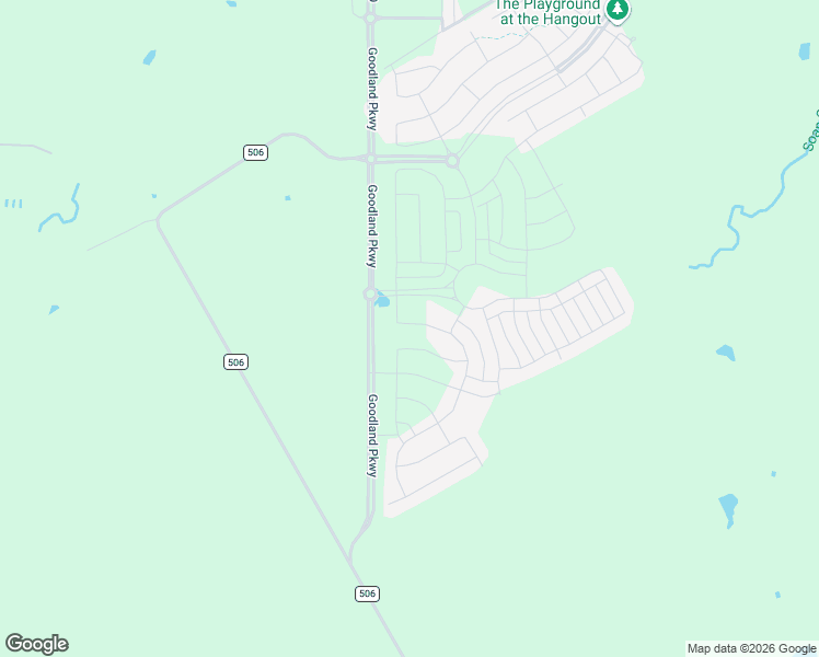map of restaurants, bars, coffee shops, grocery stores, and more near County Road 506 in Venus