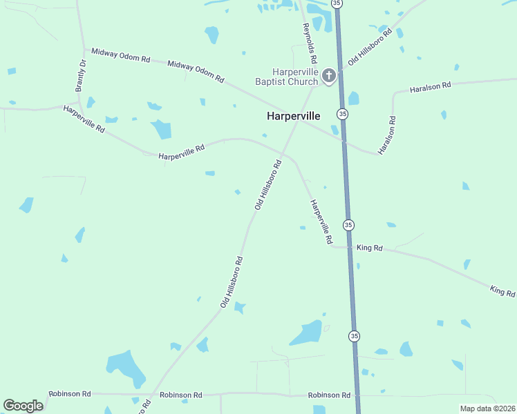 map of restaurants, bars, coffee shops, grocery stores, and more near 9674 Old Hillsboro Road in Forest