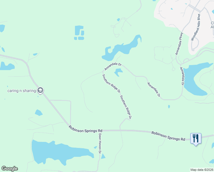 map of restaurants, bars, coffee shops, grocery stores, and more near 109 Southern Ridge Drive in Madison