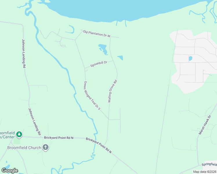 map of restaurants, bars, coffee shops, grocery stores, and more near 85 Walling Grove Road in Beaufort