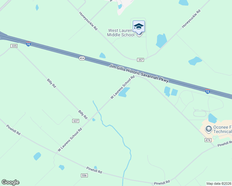 map of restaurants, bars, coffee shops, grocery stores, and more near 374-484 West Laurens School Road in Dublin