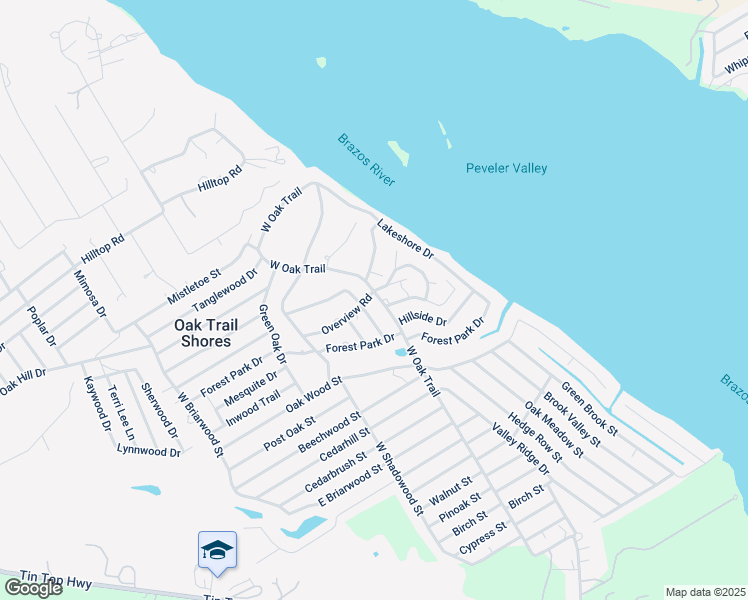 map of restaurants, bars, coffee shops, grocery stores, and more near 4210 West Oak Trail in Granbury