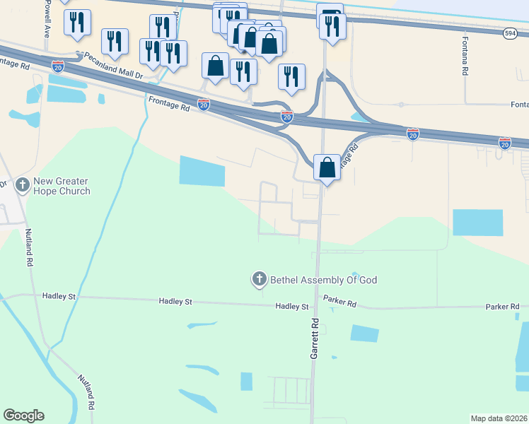 map of restaurants, bars, coffee shops, grocery stores, and more near 203 Charlotte St in Monroe
