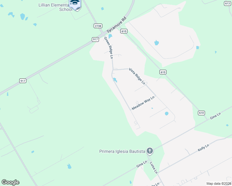 map of restaurants, bars, coffee shops, grocery stores, and more near 4119 Green Ridge Lane in Alvarado