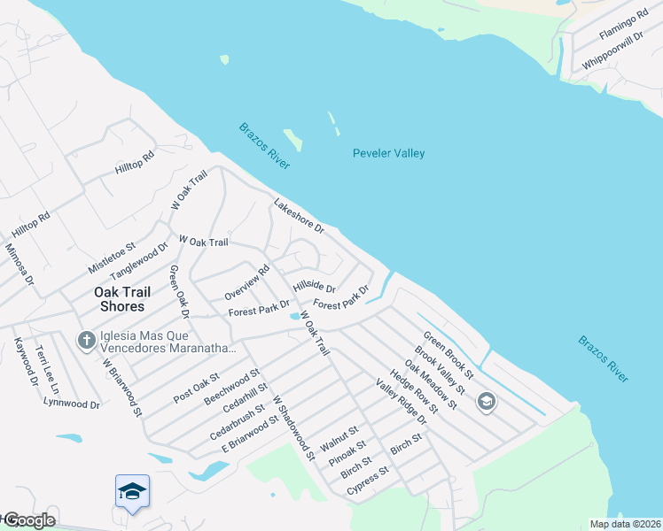 map of restaurants, bars, coffee shops, grocery stores, and more near 2604 Rockcliff Court in Granbury