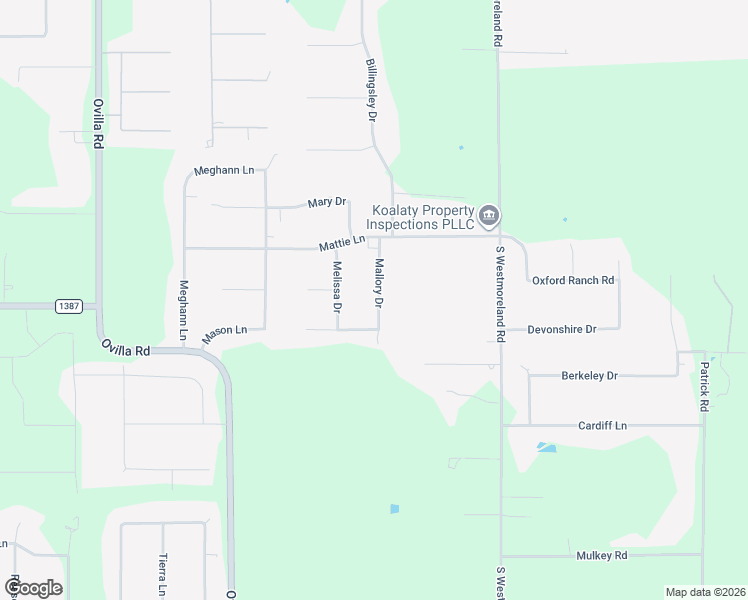 map of restaurants, bars, coffee shops, grocery stores, and more near 931 Mallory Drive in Waxahachie