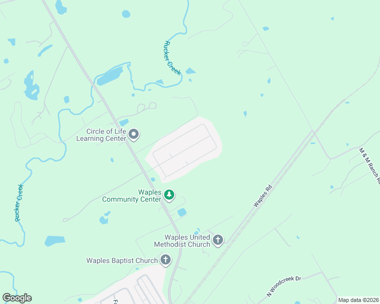 map of restaurants, bars, coffee shops, grocery stores, and more near 3921 Country Meadows Road in Granbury