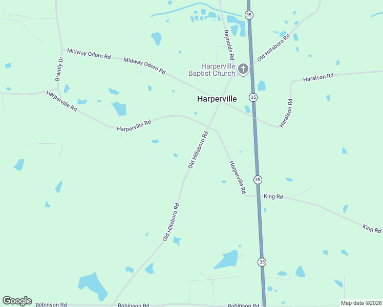 map of restaurants, bars, coffee shops, grocery stores, and more near 9674-9880 Old Hillsboro Road in Forest