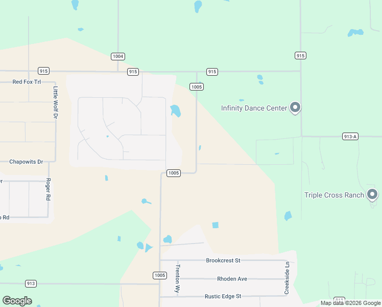 map of restaurants, bars, coffee shops, grocery stores, and more near 7817 County Road 1005 in Godley