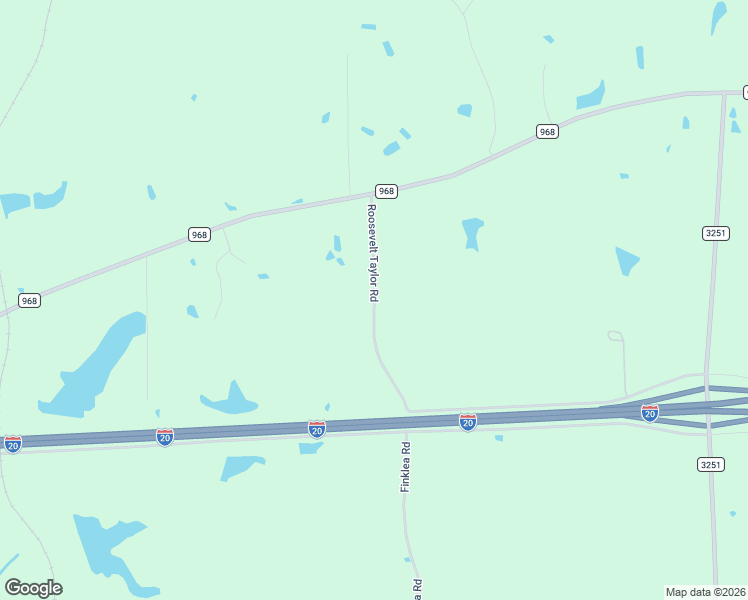 map of restaurants, bars, coffee shops, grocery stores, and more near Roosevelt Taylor Road in Harrison County