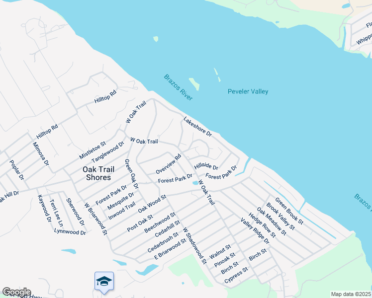 map of restaurants, bars, coffee shops, grocery stores, and more near 4210 West Oak Trail in Granbury