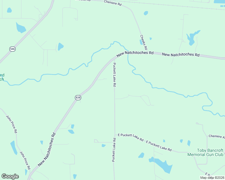 map of restaurants, bars, coffee shops, grocery stores, and more near 240 Puckett Lake Road in West Monroe