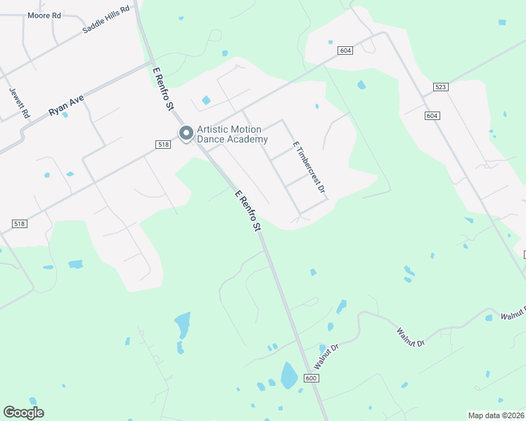 map of restaurants, bars, coffee shops, grocery stores, and more near 3916 Creekside Court in Burleson