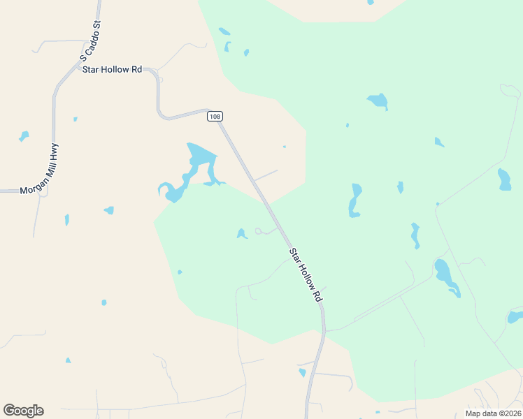 map of restaurants, bars, coffee shops, grocery stores, and more near 8035 Star Hollow Road in Lipan