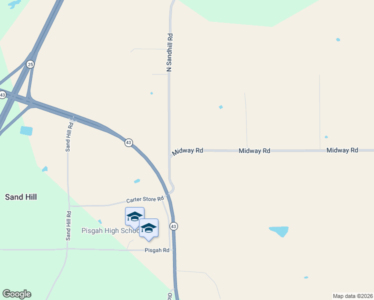 map of restaurants, bars, coffee shops, grocery stores, and more near 106 Midway Road in Brandon