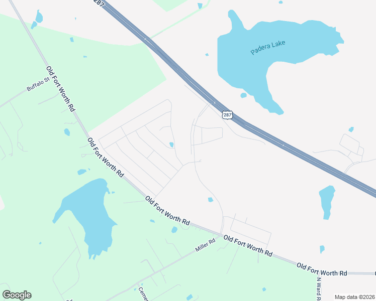 map of restaurants, bars, coffee shops, grocery stores, and more near 5675 Highway 287 in Midlothian