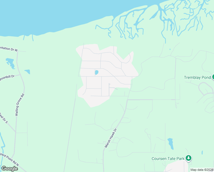 map of restaurants, bars, coffee shops, grocery stores, and more near 41 Gadwall Drive West in Beaufort