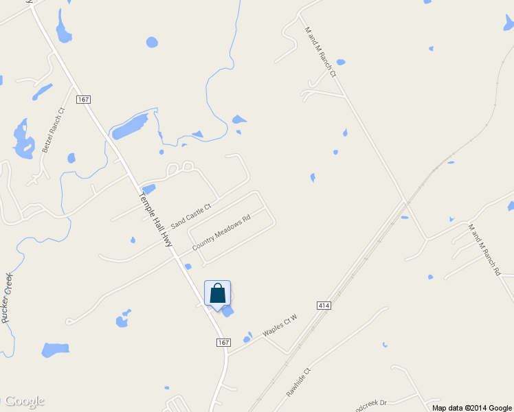 map of restaurants, bars, coffee shops, grocery stores, and more near 3938 Country Meadows Road in Granbury