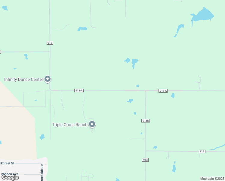 map of restaurants, bars, coffee shops, grocery stores, and more near 5425 County Road 913A in Joshua