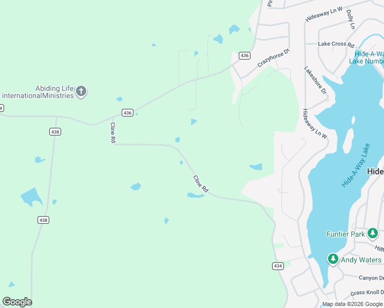 map of restaurants, bars, coffee shops, grocery stores, and more near 15434 County Road 434 in Lindale
