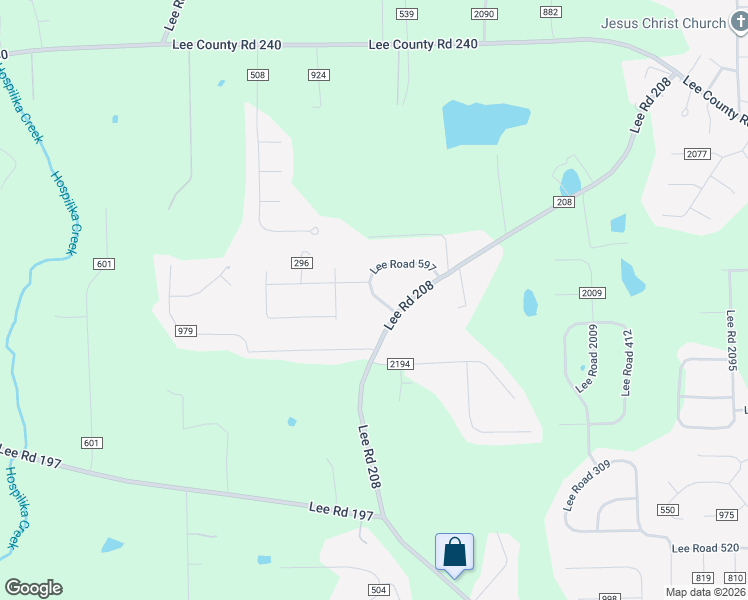 map of restaurants, bars, coffee shops, grocery stores, and more near Lee Road 597 in Phenix City