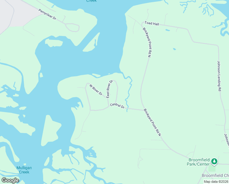 map of restaurants, bars, coffee shops, grocery stores, and more near 7 East River Drive in Beaufort
