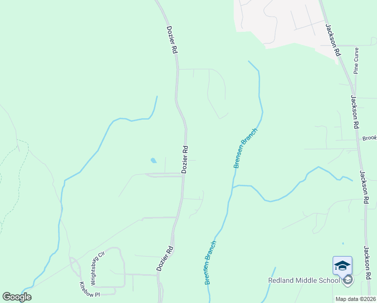 map of restaurants, bars, coffee shops, grocery stores, and more near 615-821 Dozier Road in Wetumpka