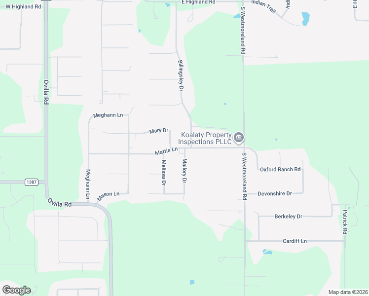 map of restaurants, bars, coffee shops, grocery stores, and more near 931 Mallory Drive in Waxahachie