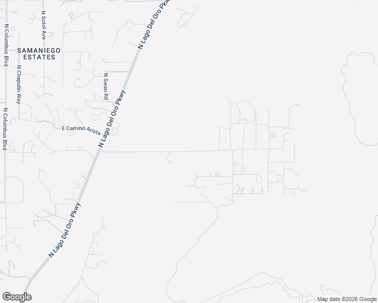 map of restaurants, bars, coffee shops, grocery stores, and more near East Cloud Nine Drive in Catalina