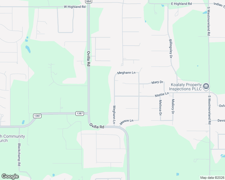 map of restaurants, bars, coffee shops, grocery stores, and more near 1121 Meghann Lane in Waxahachie