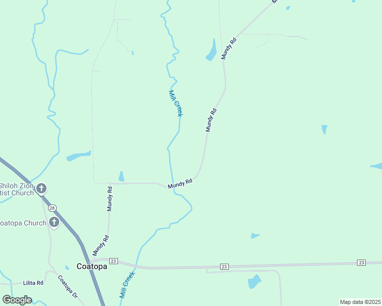map of restaurants, bars, coffee shops, grocery stores, and more near Mundy Road in Livingston