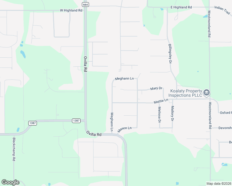 map of restaurants, bars, coffee shops, grocery stores, and more near 1120 Meghann Lane in Waxahachie