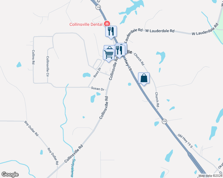map of restaurants, bars, coffee shops, grocery stores, and more near 8998 Collinsville Road in Collinsville