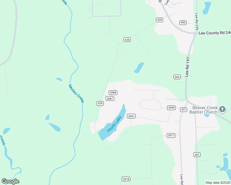 map of restaurants, bars, coffee shops, grocery stores, and more near 101-199 Lee Road 2067 in Phenix City