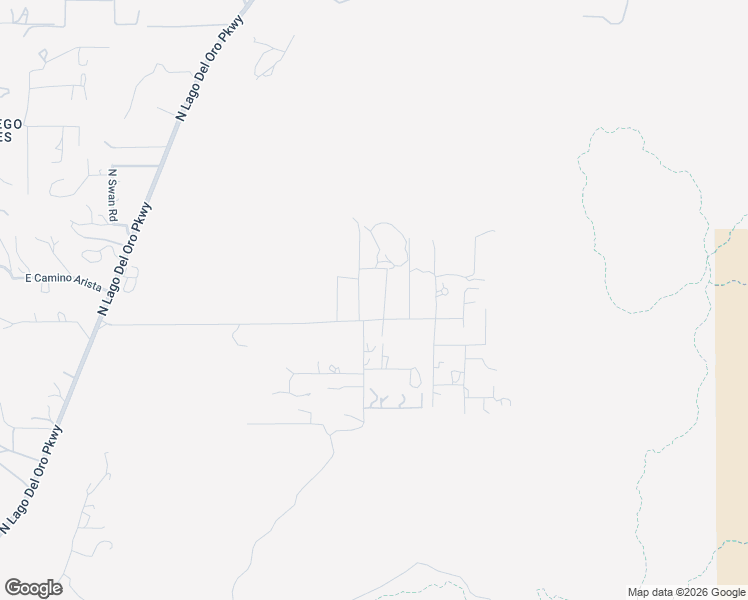 map of restaurants, bars, coffee shops, grocery stores, and more near 5255 East Cloud Nine Drive in Tucson