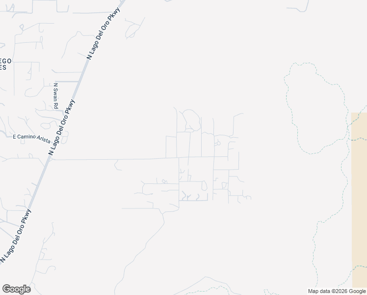 map of restaurants, bars, coffee shops, grocery stores, and more near 5255 East Cloud Nine Drive in Tucson