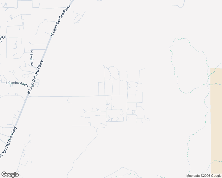 map of restaurants, bars, coffee shops, grocery stores, and more near 15851 North Studebaker Lane in Tucson