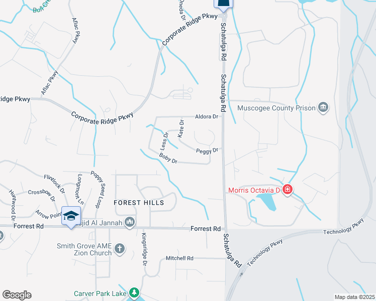 map of restaurants, bars, coffee shops, grocery stores, and more near 5624 Peggy Drive in Columbus